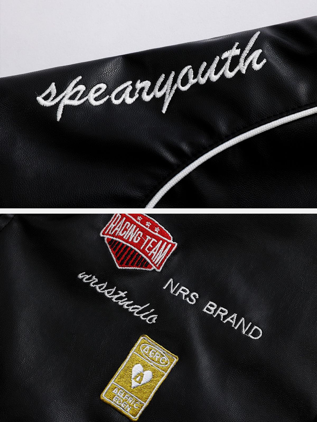 Aelfric Eden Racing Leather Jacket