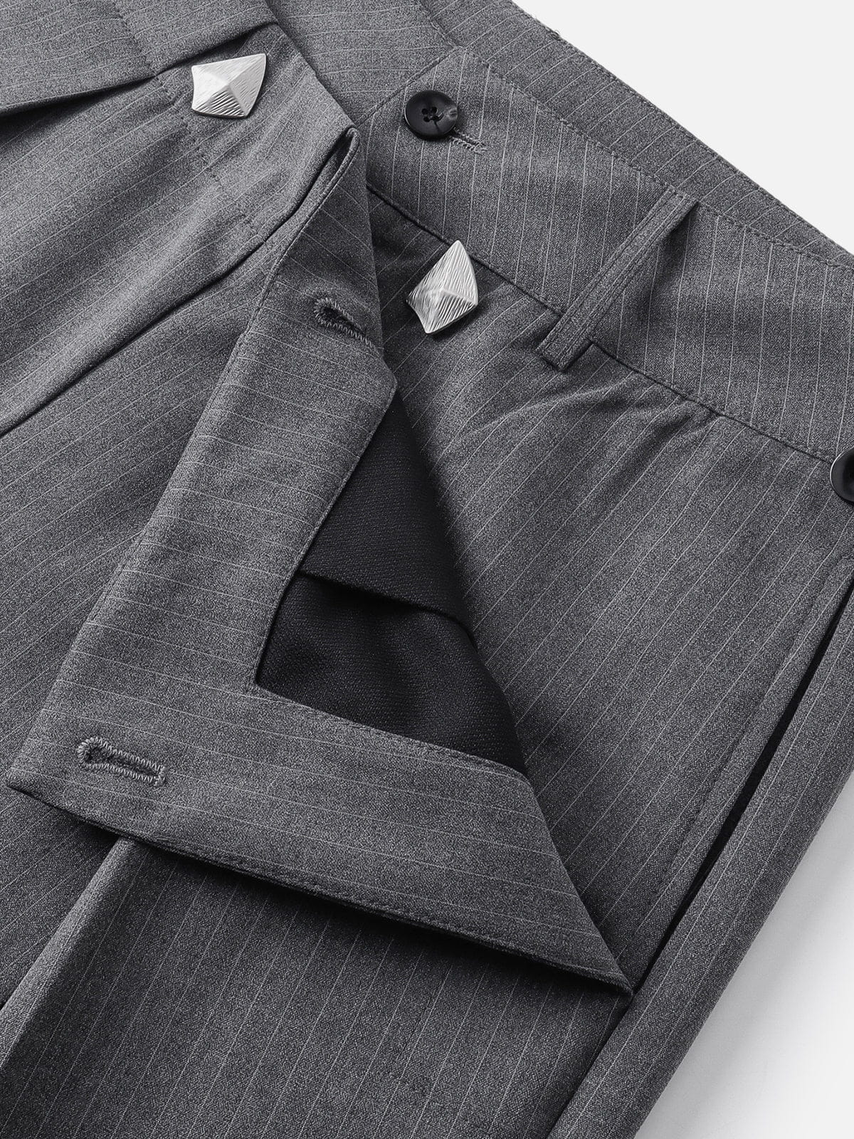 Pantalon ample plissé à double taille Aelfric Eden