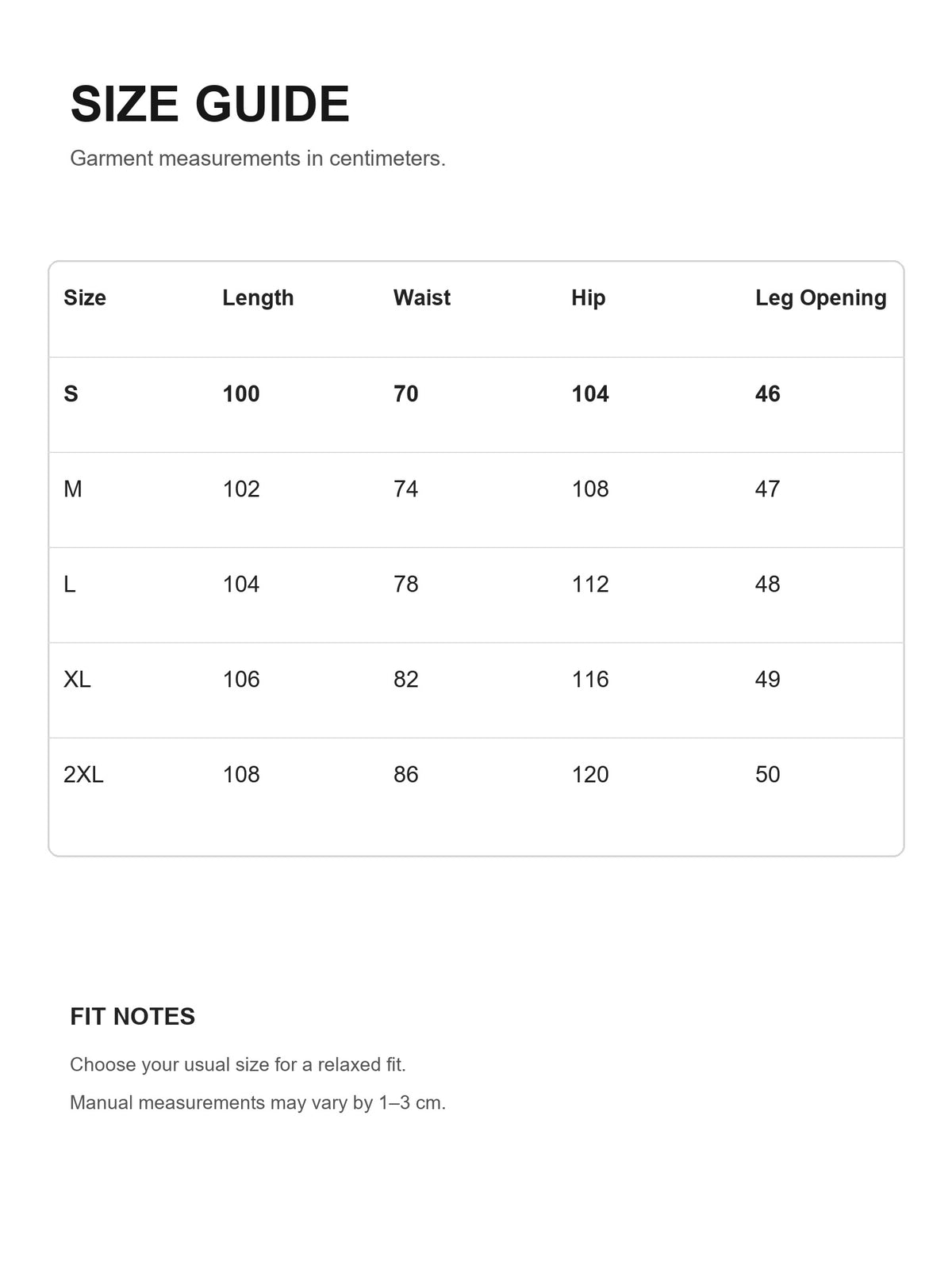 Ace Jolun. Embroidered Straight-Leg Sweatpants size guide