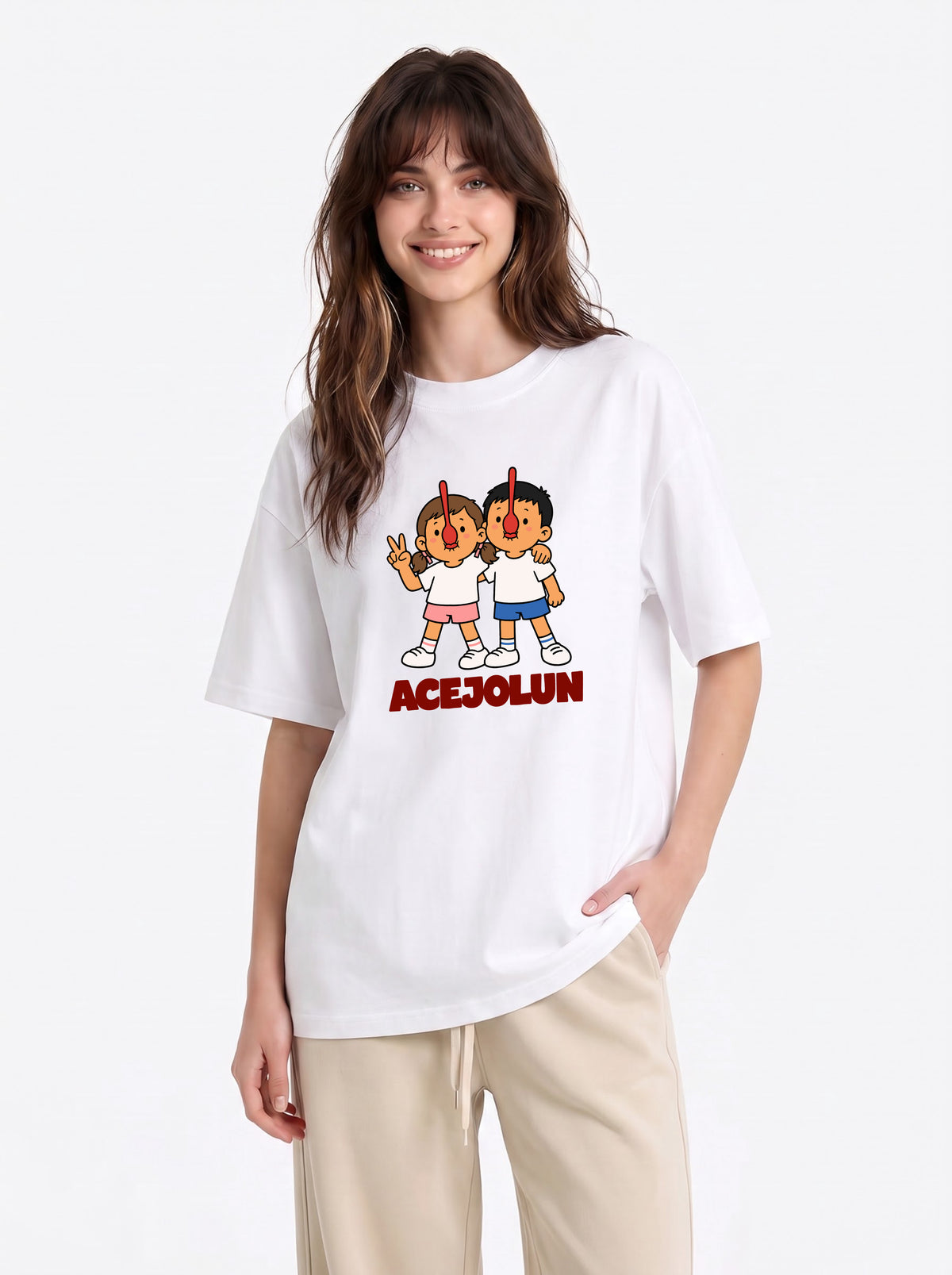 Ace Jolun Cartoon Friends Graphic Tee | 02-2.jpg