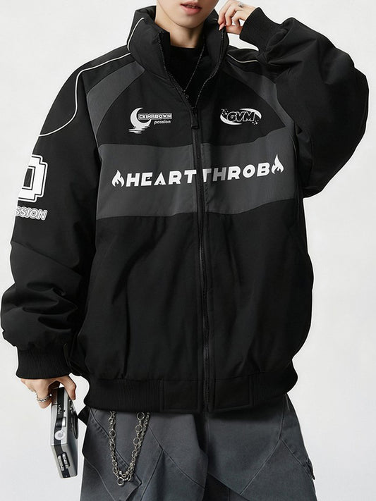 Ace Jolun Biker‑Style Padded Jacket