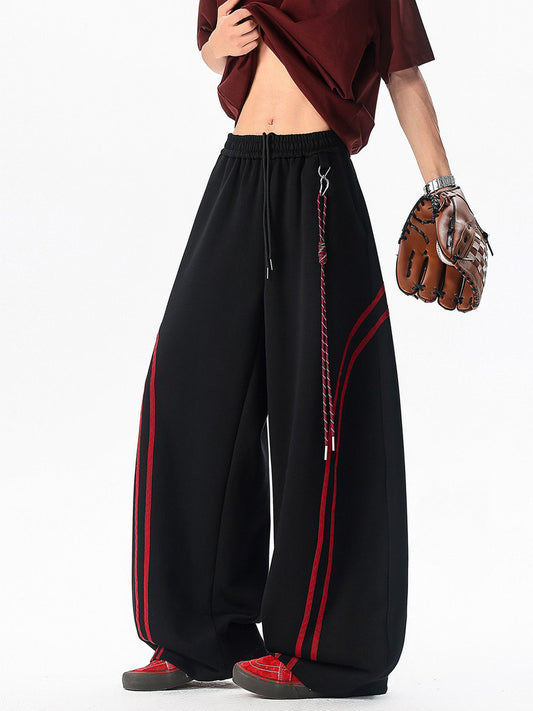 Ace Jolun Striped Color‑Block Sweatpants