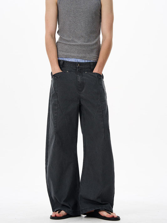 Aelfric Eden Slim‑Fit Curved Cargo Pants