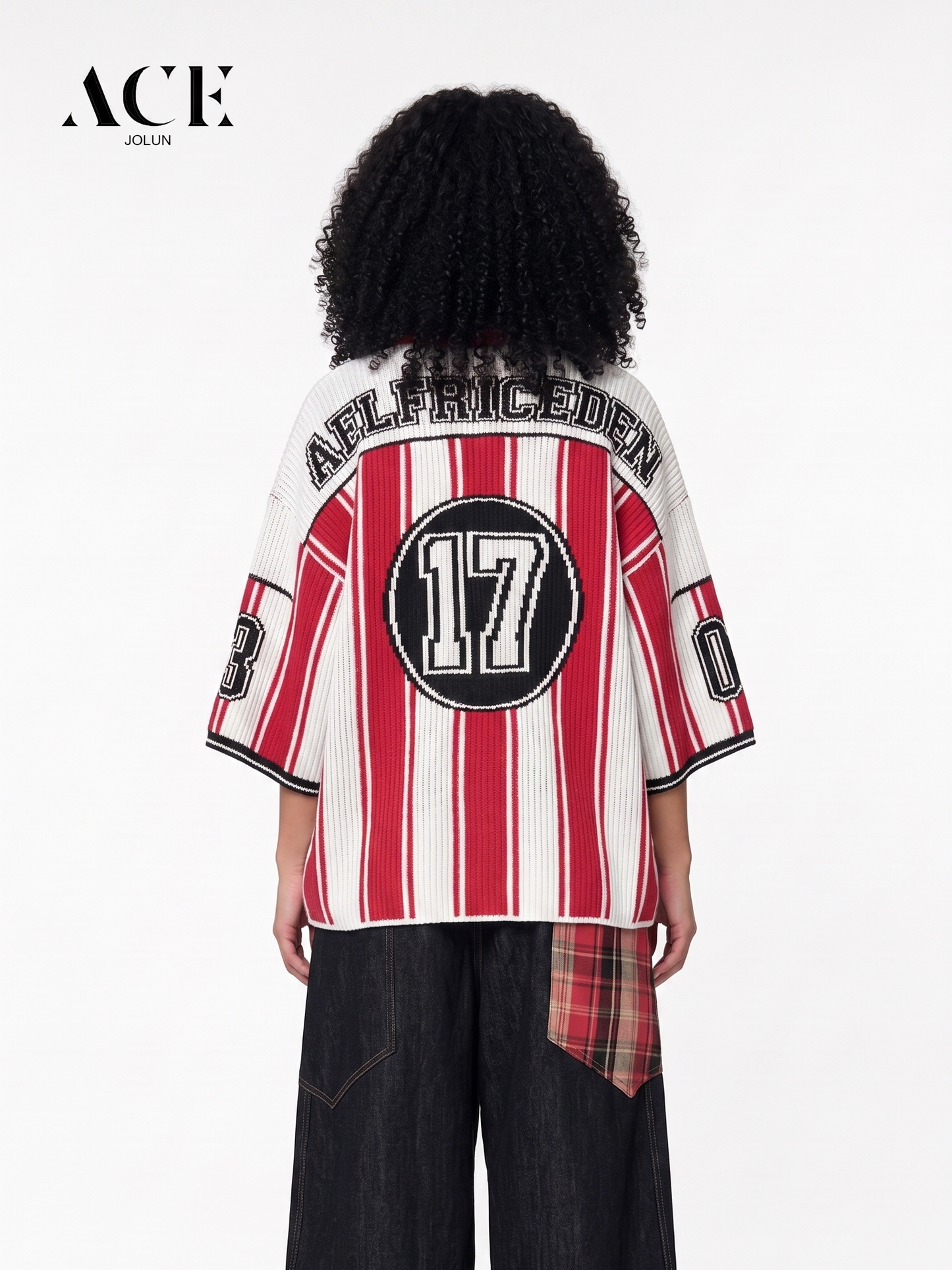 Kierra 17 Stripe Football Knit