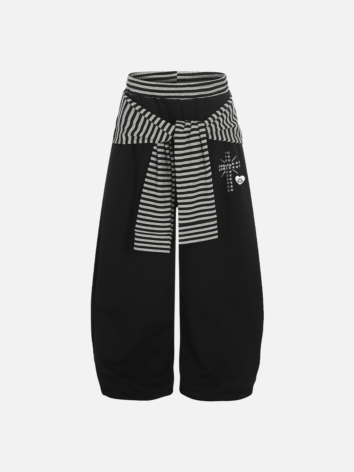 Pantalon de survêtement ample à rayures superposées Aelfric Eden