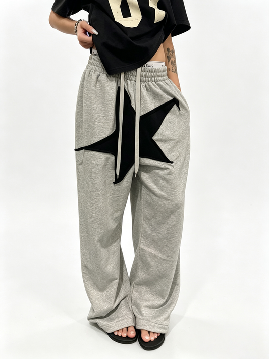 Ace Jolun Star Patch Casual Pants