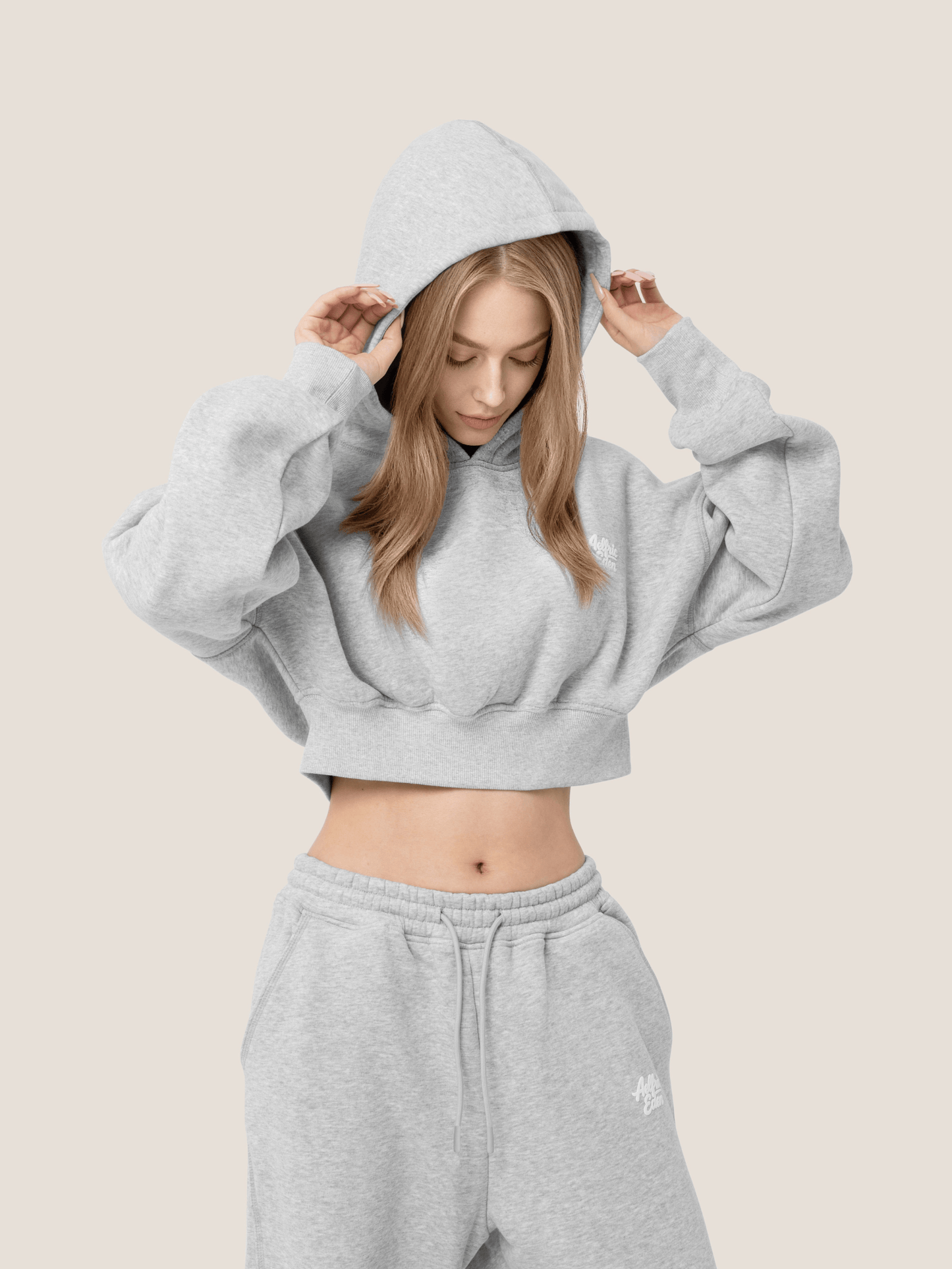 Soufflé Cropped Cloud Hoodie Sets