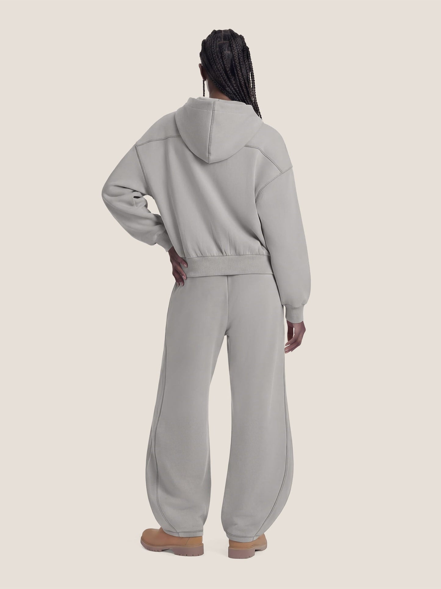 Cloud Boxy Hoodie Sets