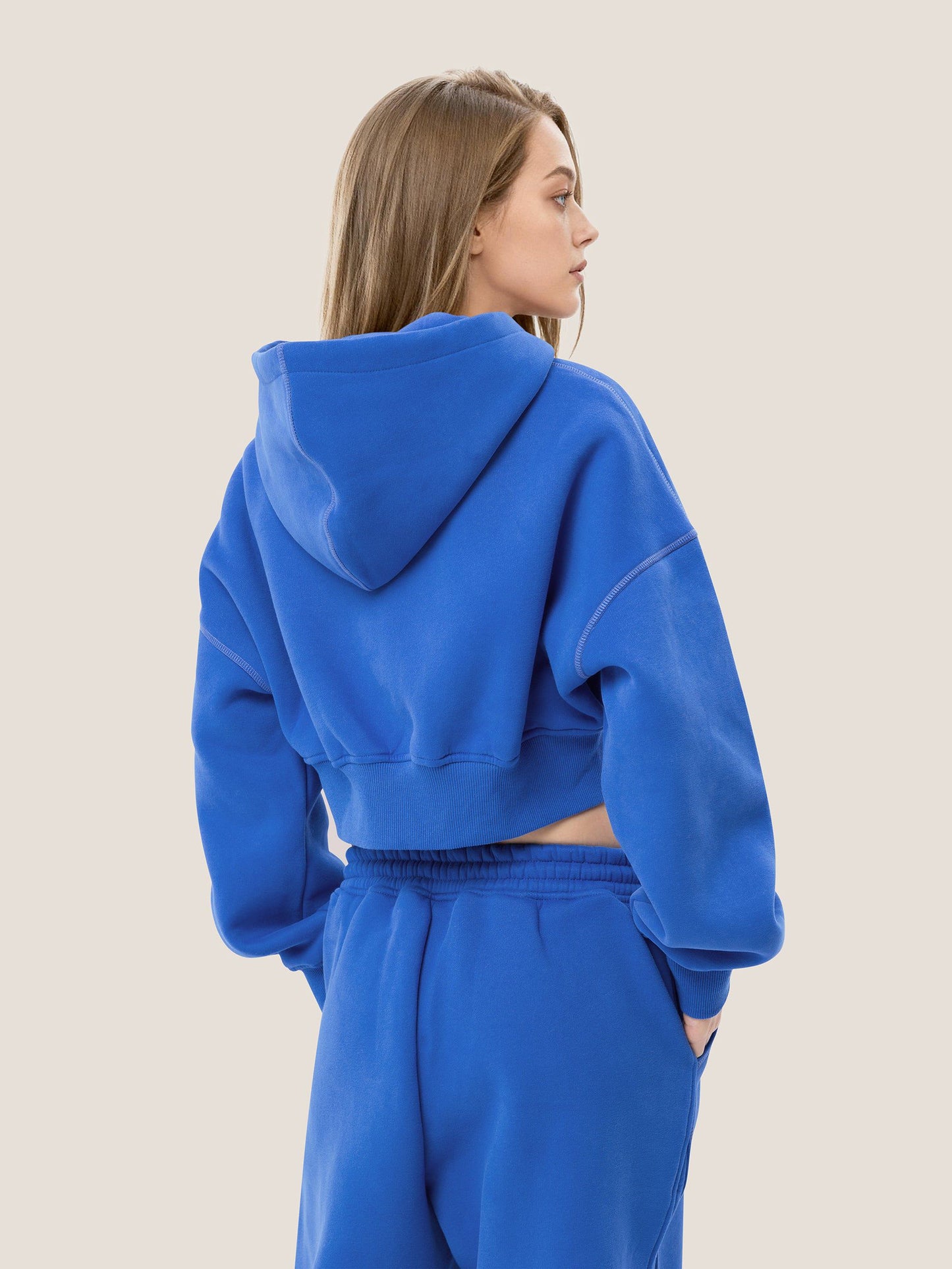 Soufflé Cropped Cloud Hoodie Set