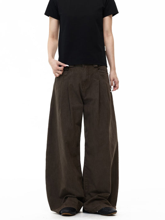 Ace Jolun Adjustable‑Waist Wide‑Leg Cargo Pants