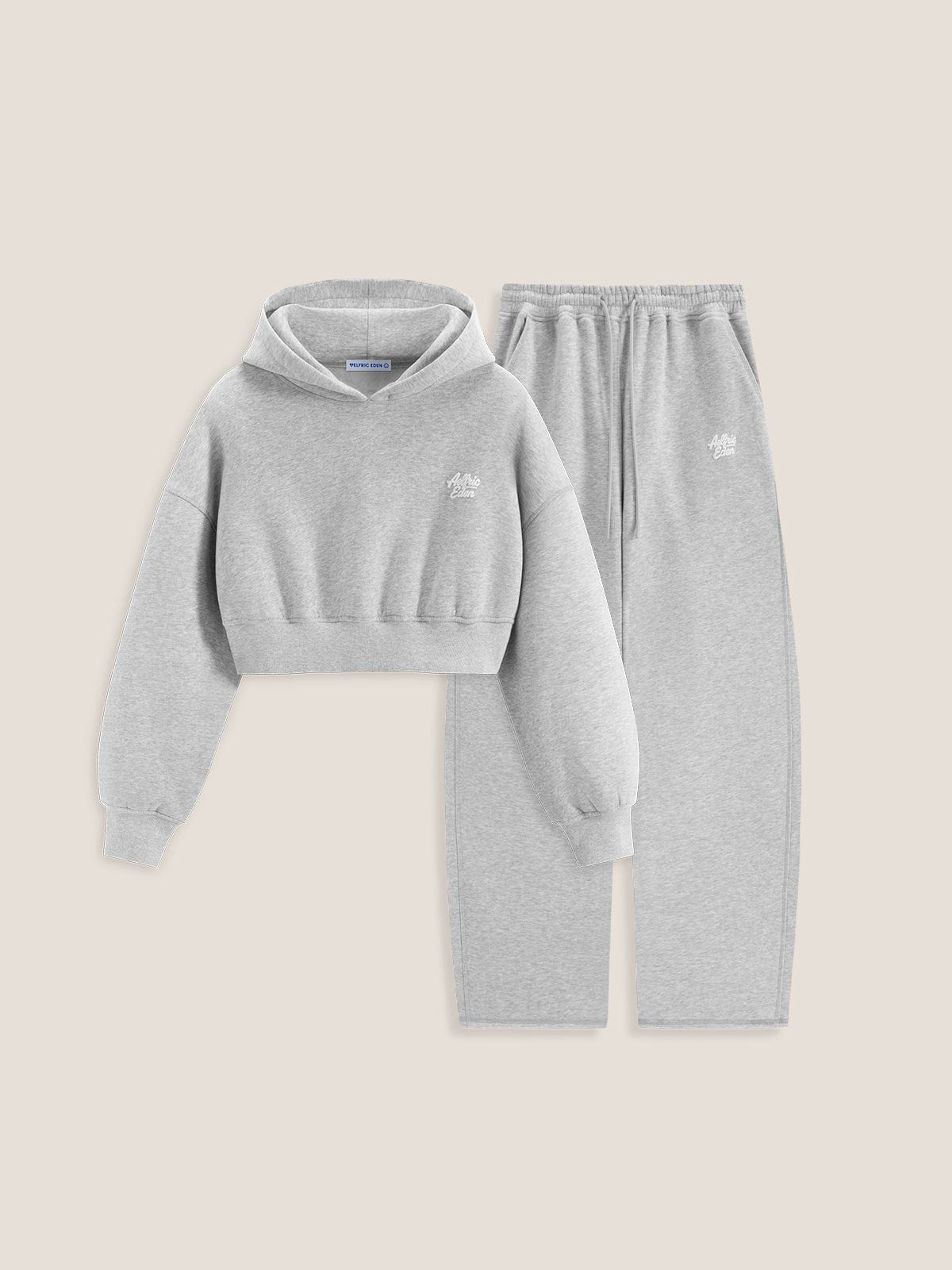 Soufflé Cropped Cloud Hoodie Sets