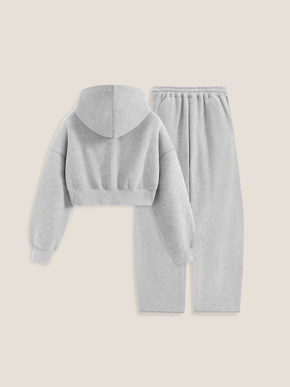 Soufflé Cropped Cloud Hoodie Set