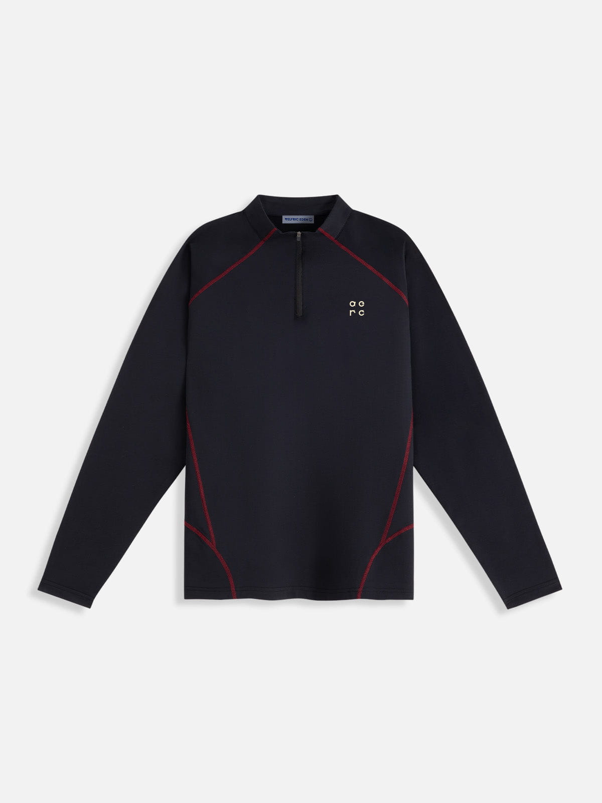 Breezy Active Half Zip Long Sleeve Tee