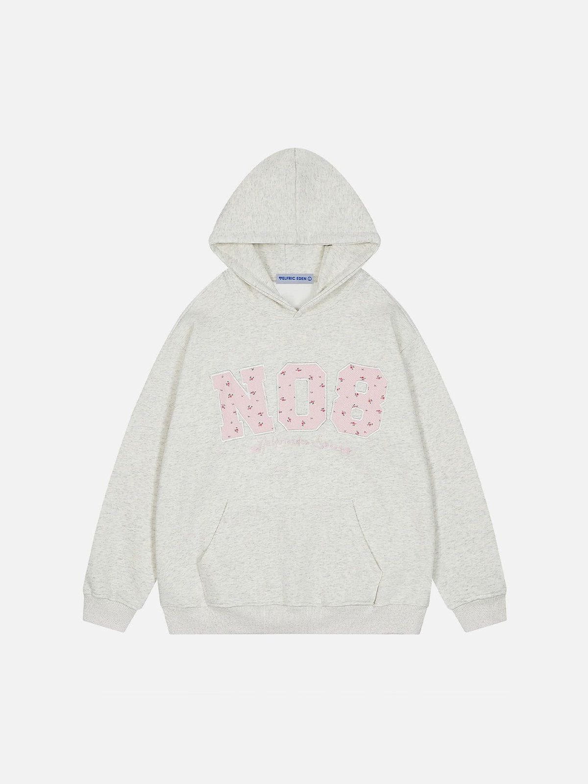 Sudadera con capucha estampada extragrande Aelfric Eden N08