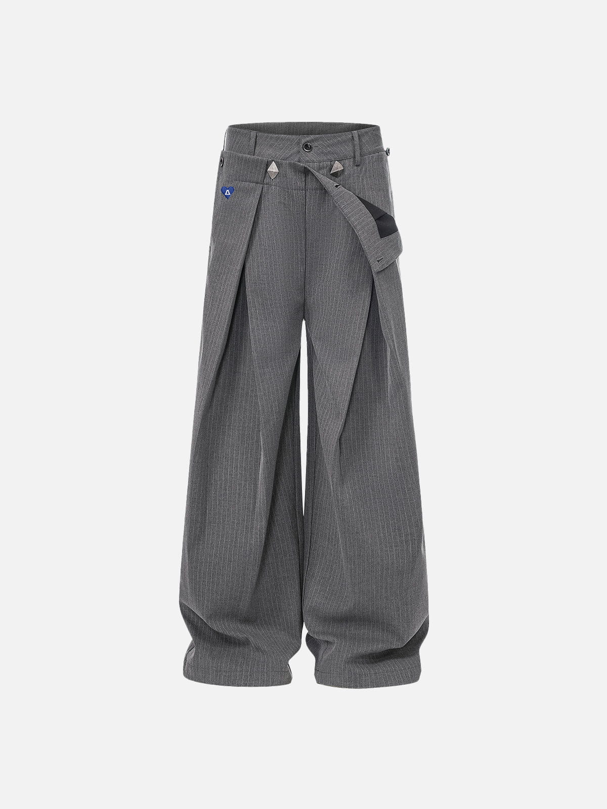 Pantalon ample plissé à double taille Aelfric Eden