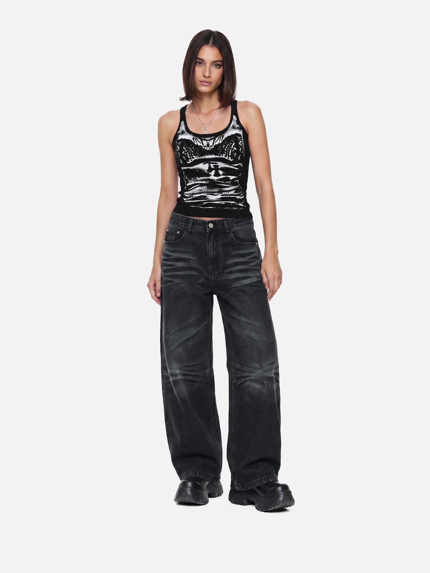 Aelfric Eden Abstract Figure Tank Top