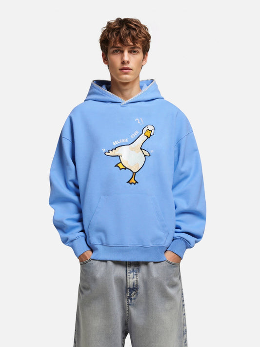Sweat à capuche oversize Aelfric Eden en canard