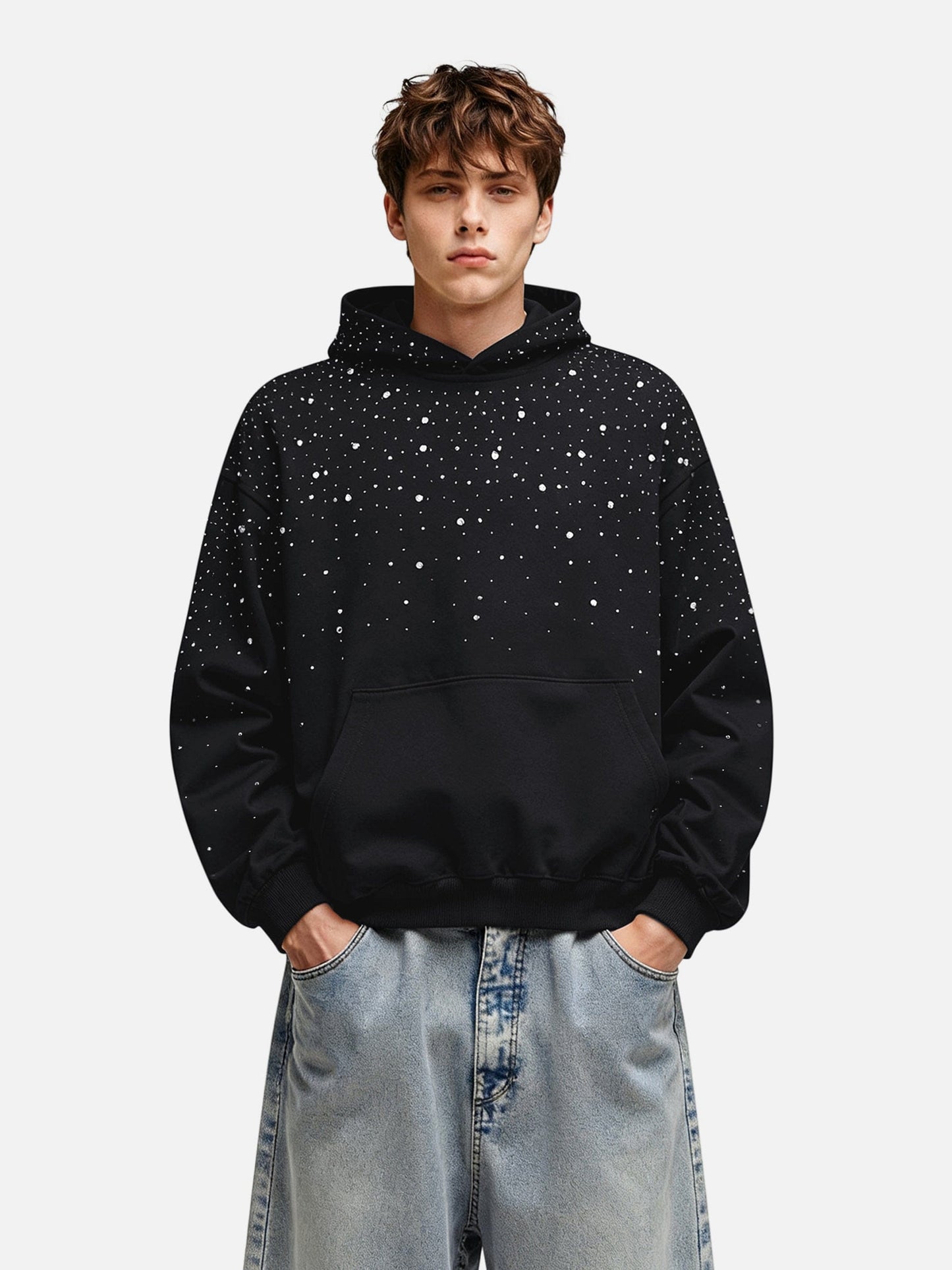 Sudadera con capucha y pedrería Aelfric Eden