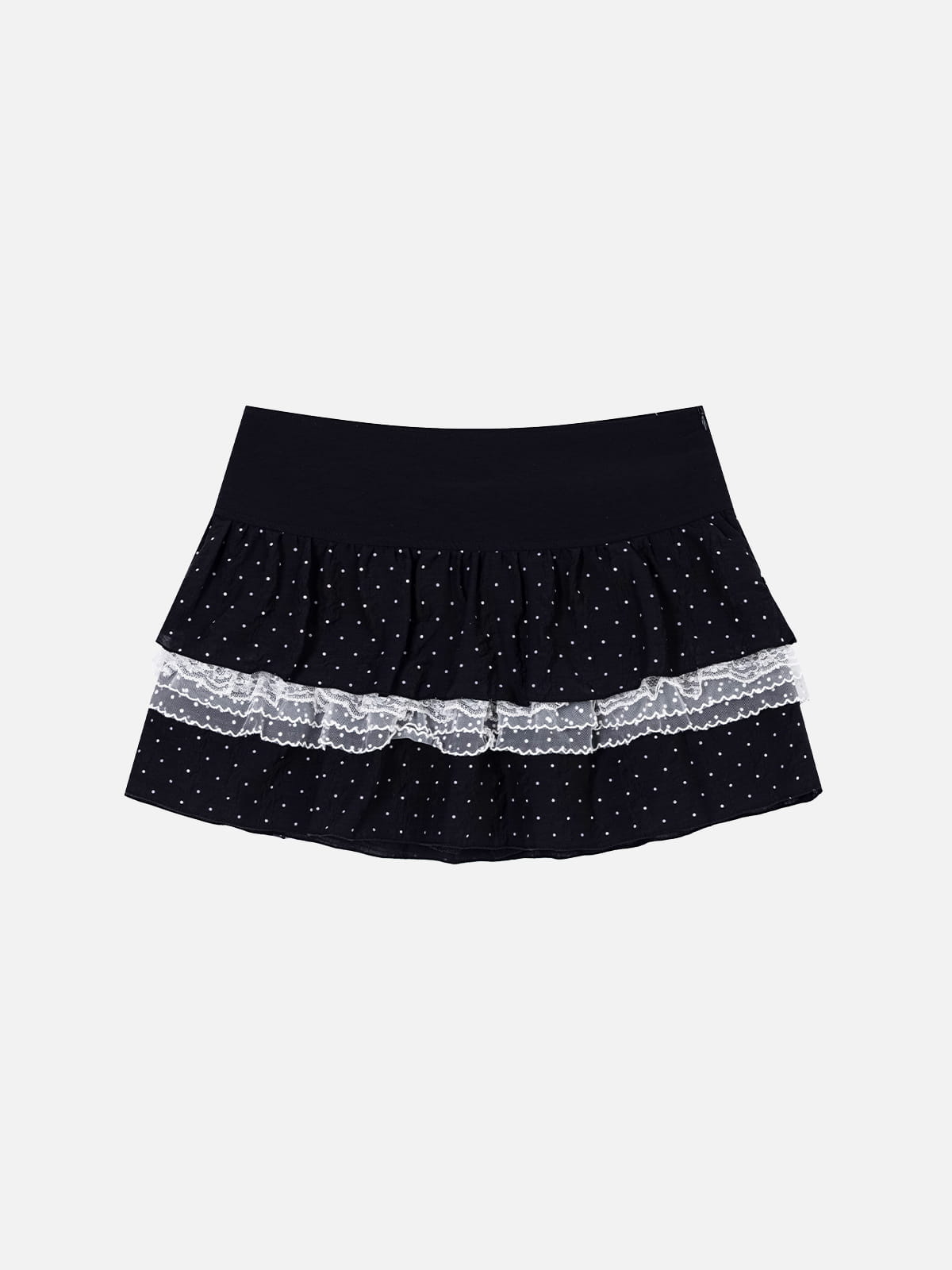 Aelfric Eden Polka Dot Lace Ruffle Skirt