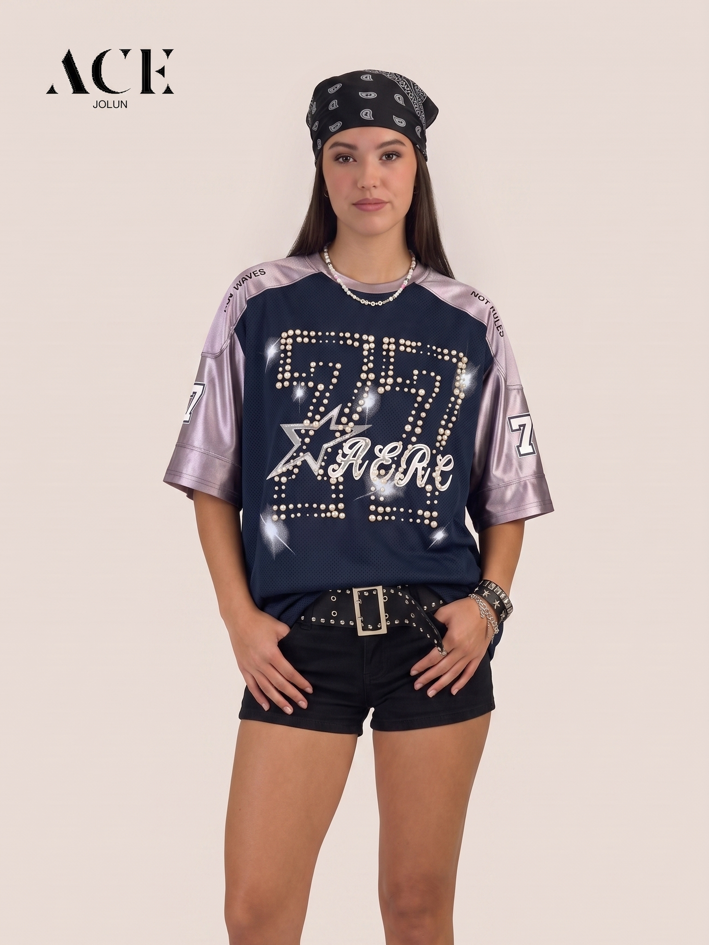 Kylie walker Pearl Number Football Jersey