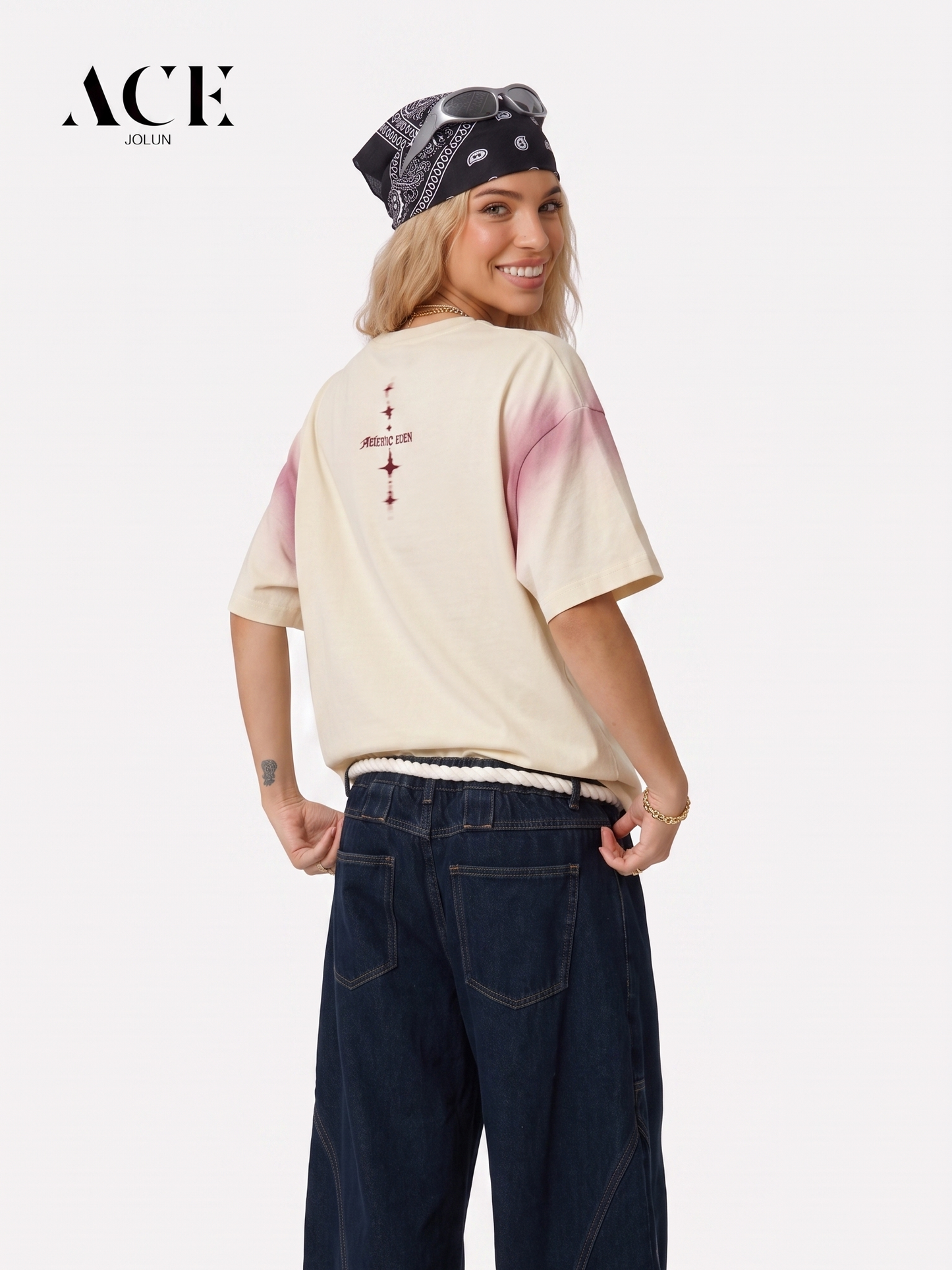 Tori Flowers Boxy Graphic Tee