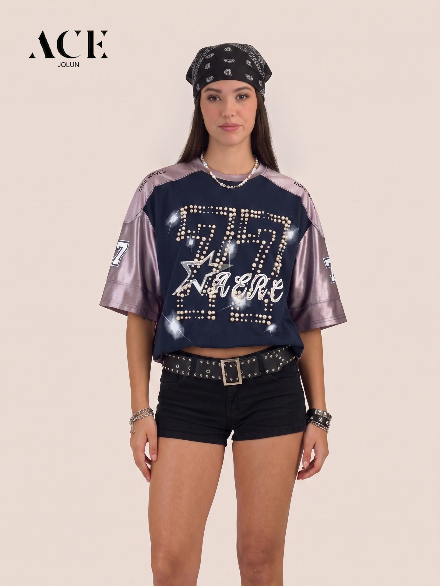 Kylie walker Pearl Number Football Jersey