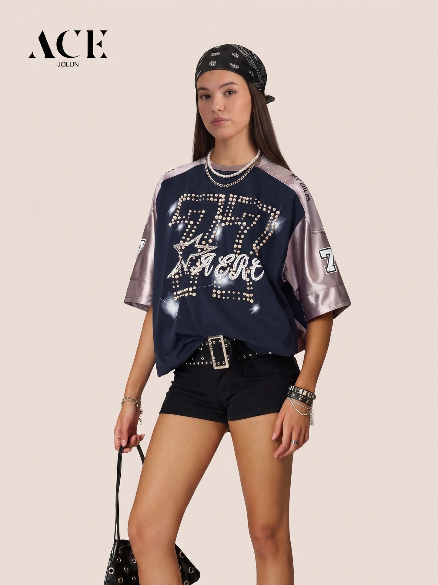 Kylie walker Pearl Number Football Jersey
