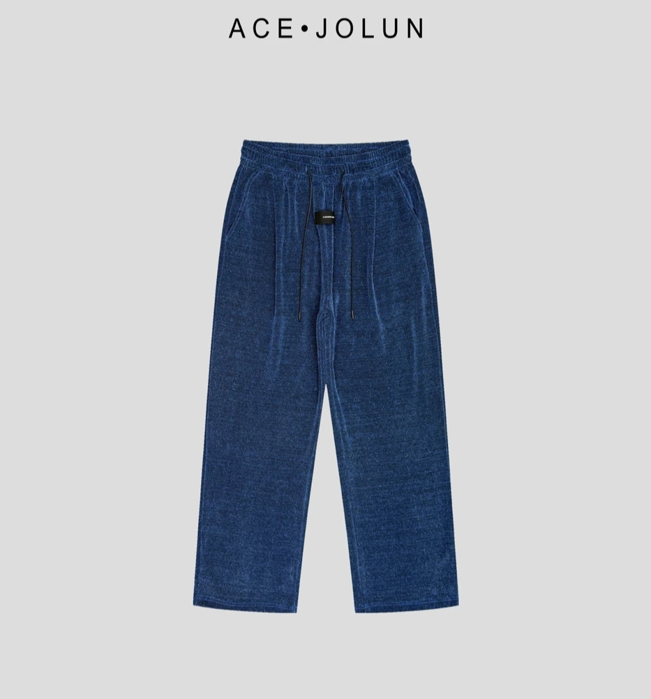 ACE·JOLUN[Scale Pattern Mesh] Summer Luxury Textured Trousers (Unisex)