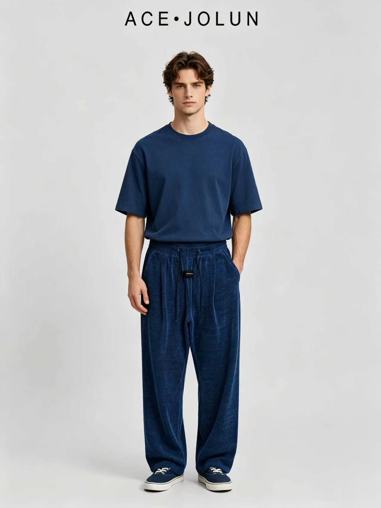 ACE·JOLUN[Scale Pattern Mesh] Summer Luxury Textured Trousers (Unisex)
