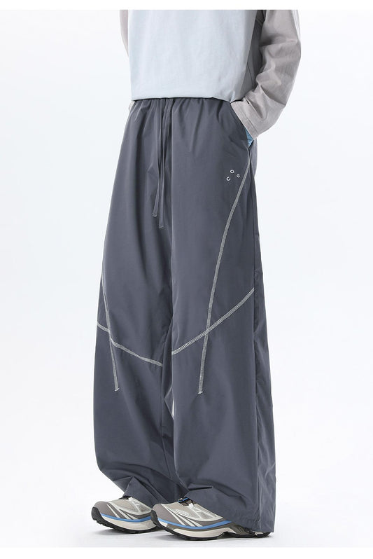 Ace Jolun Contrast‑Stitched Hiking Shell Pants