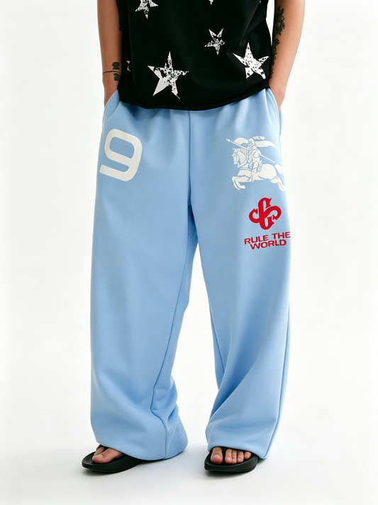Ace Jolun Vintage‑Style Wide‑Leg Sweatpants