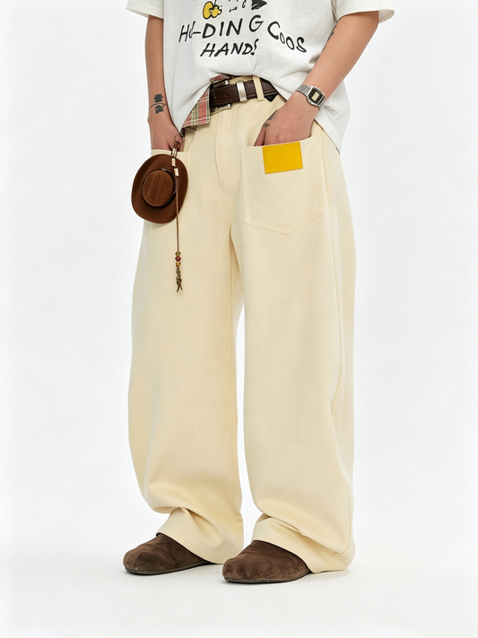 Ace Jolun Design‑Oriented Reversible Front‑Back Wear Casual Pants