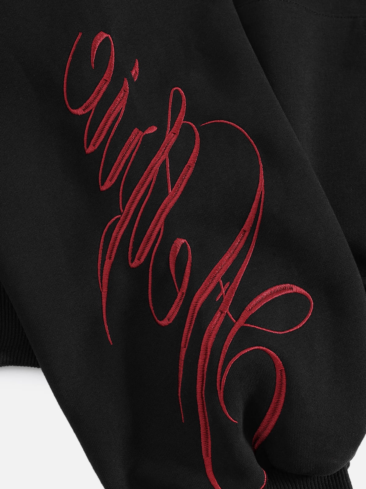 Aelfric Eden Boxy Embroidery Hoodie Sets