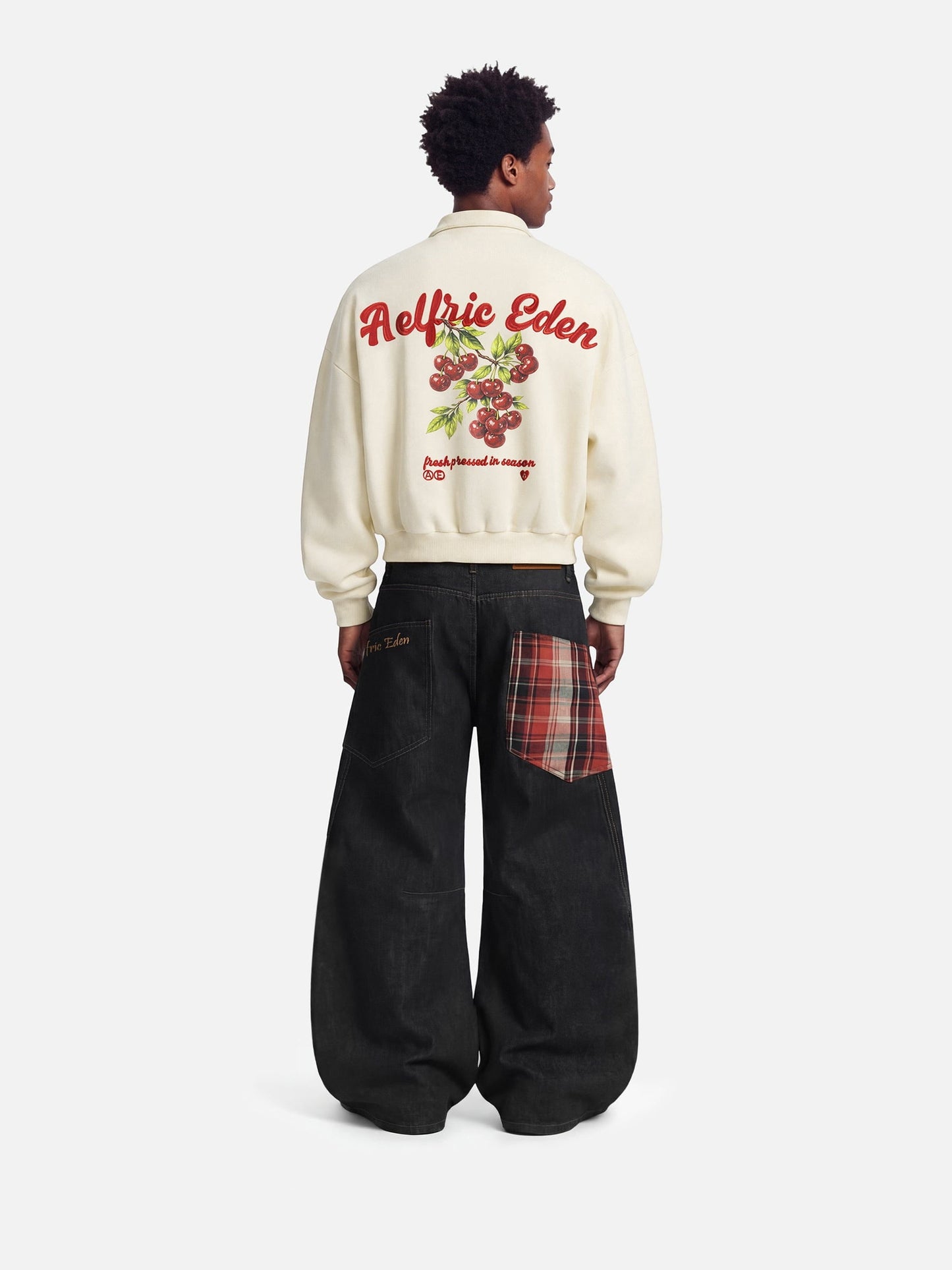 Aelfric Eden Cherry Graphic Zip Up Sweatshirt