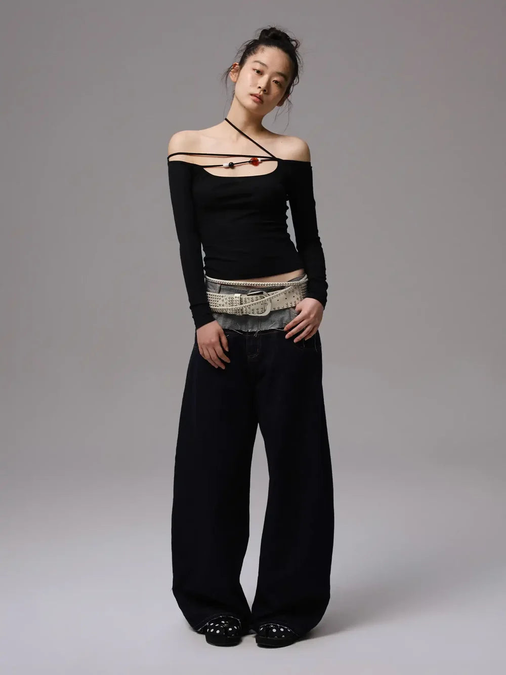 Y2K Beaded Multi Strap Top