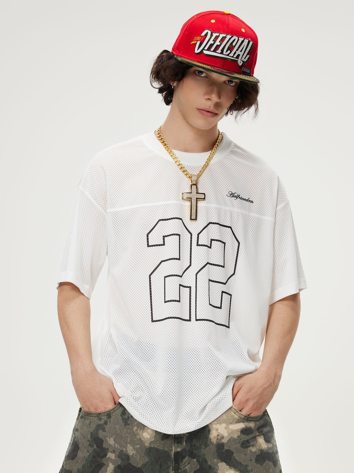 Aelfric Eden 22 Graphic Mesh Football Jersey