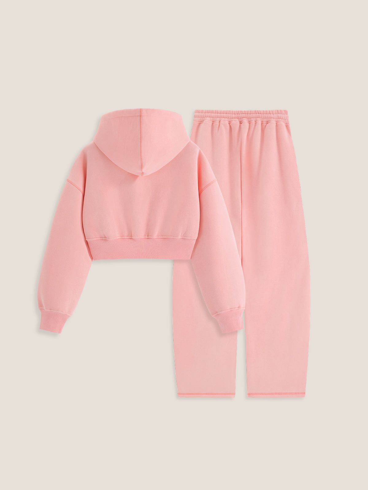 Soufflé Cropped Cloud Hoodie Set