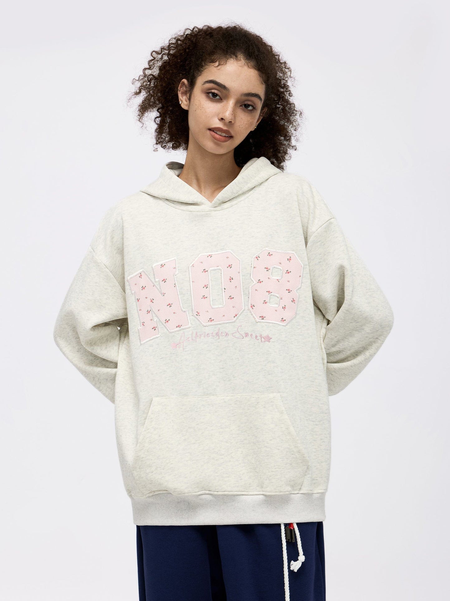 Sudadera con capucha estampada extragrande Aelfric Eden N08