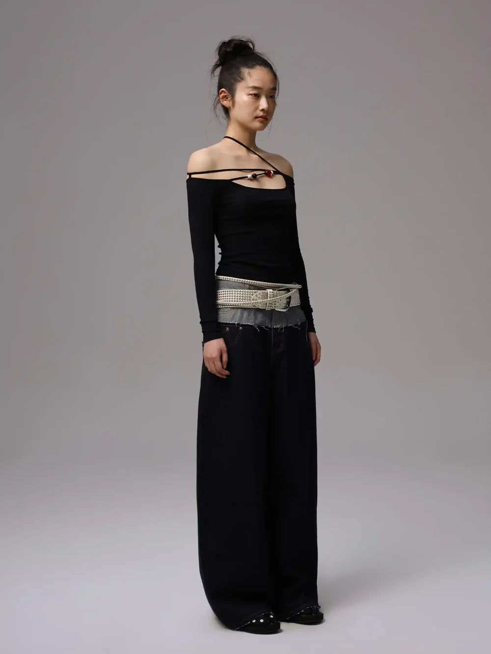 Y2K Beaded Multi Strap Top