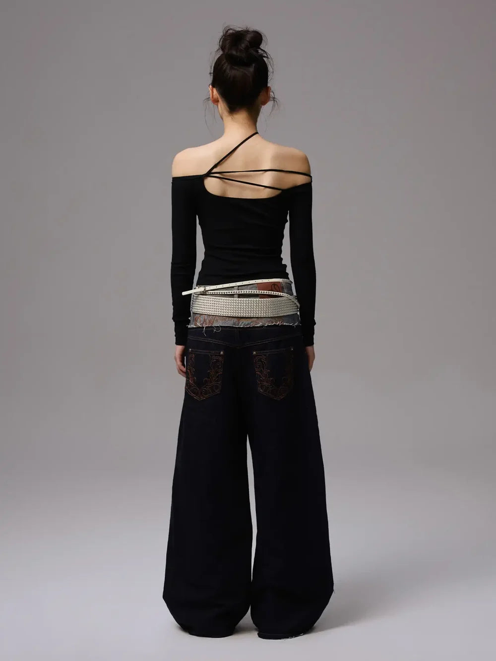 Y2K Beaded Multi Strap Top