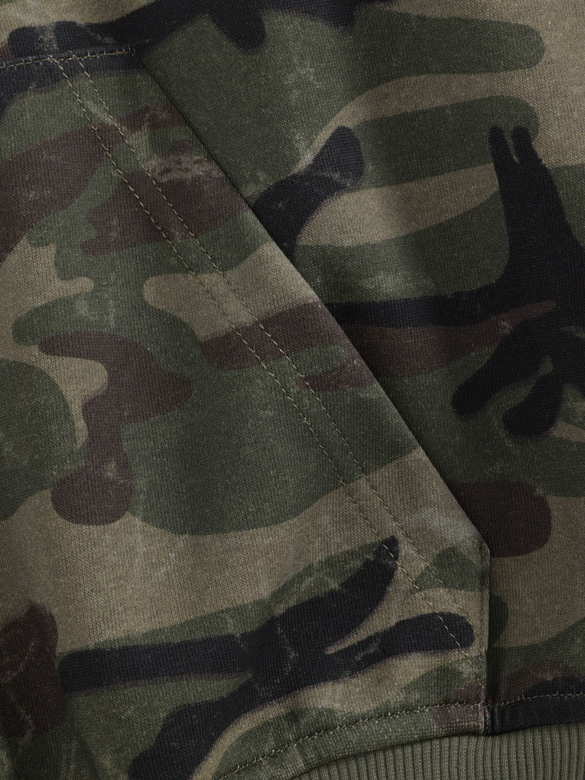 Sweat à capuche zippé Aelfric Eden Camo