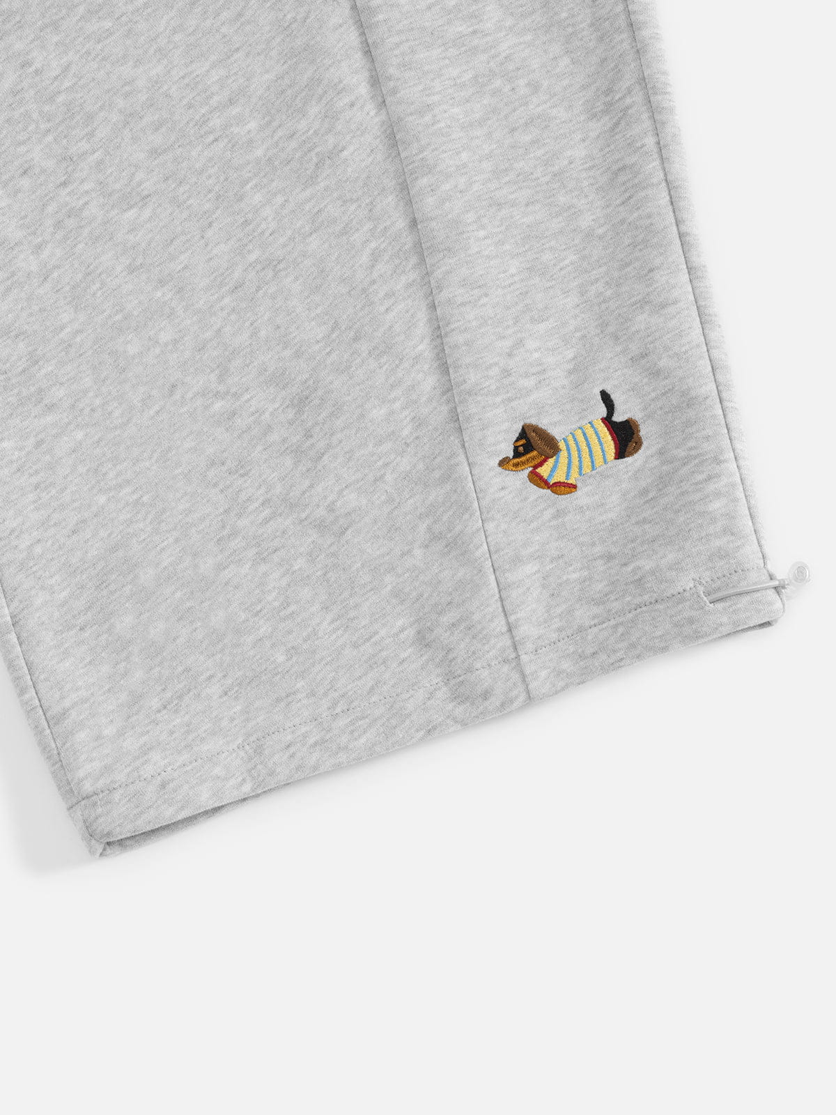 Pantalones deportivos holgados con bordado de perro Aelfric Eden