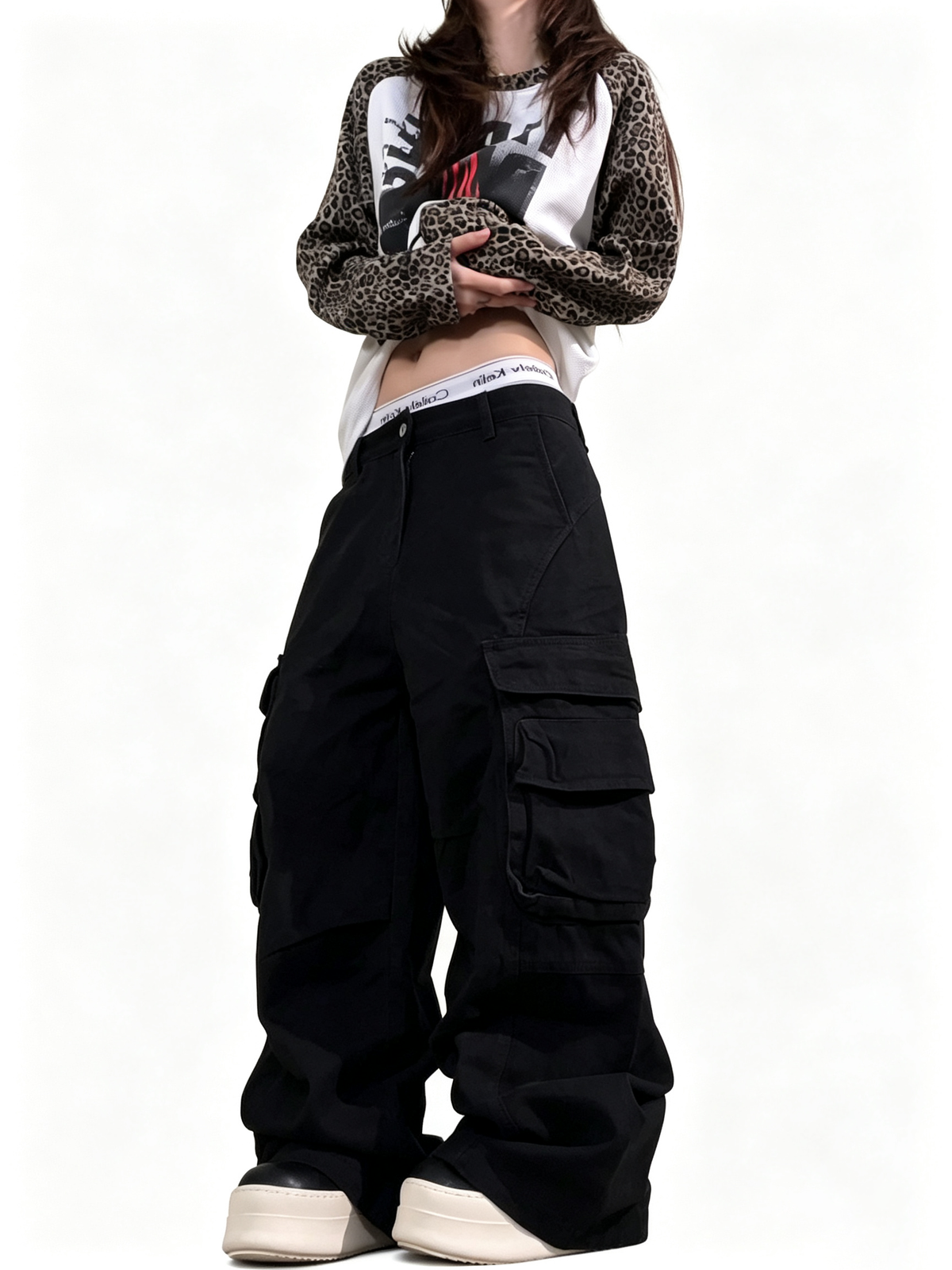 Ace Jolun Street‑Style Multi‑Pocket Cargo Pants