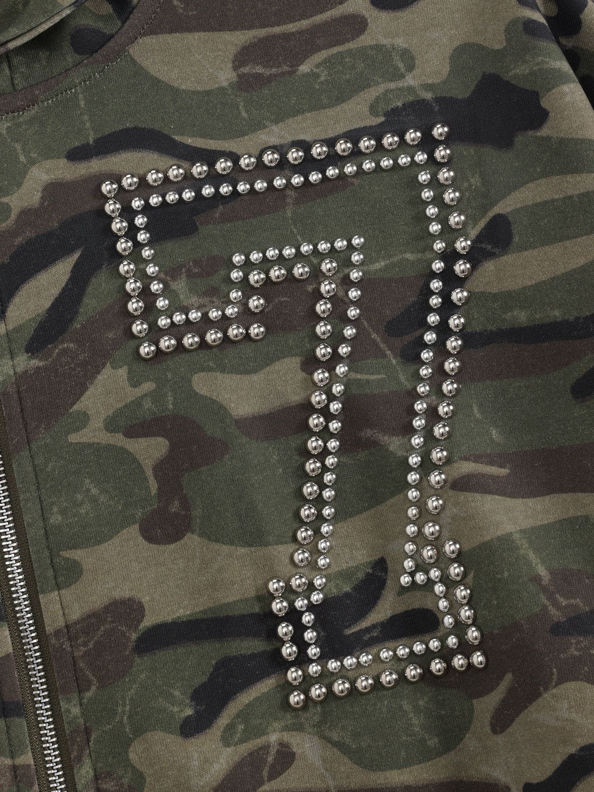 Sweat à capuche zippé Aelfric Eden Camo