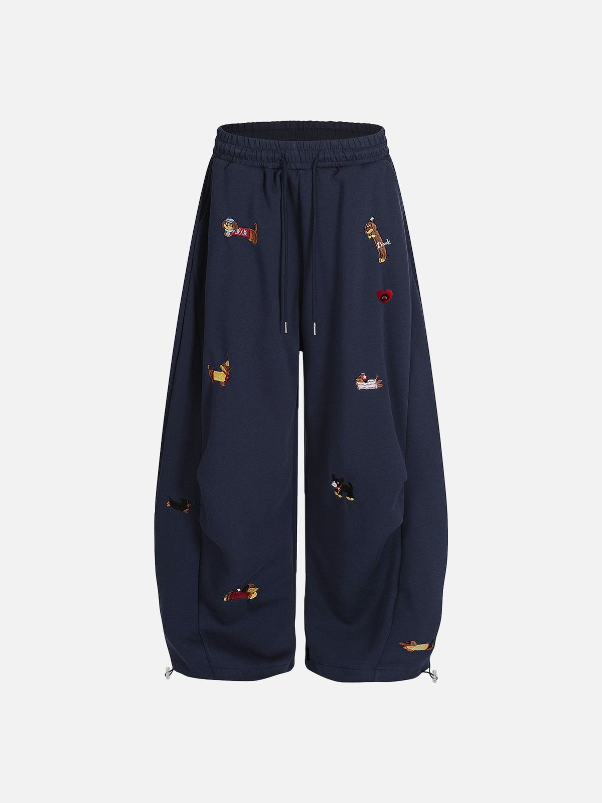 Pantalones deportivos holgados con bordado de perro Aelfric Eden