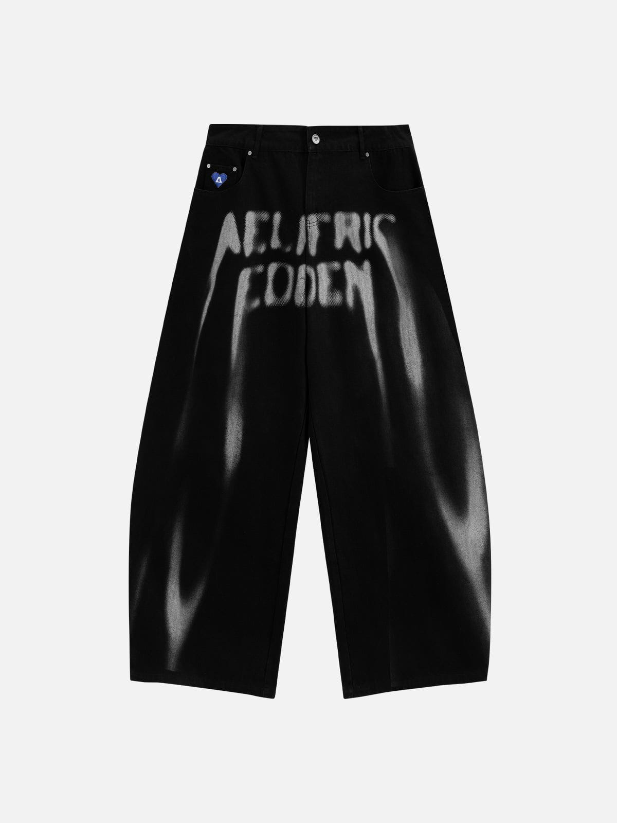 Jeans holgados tipo barril con imagen térmica Aelfric Eden
