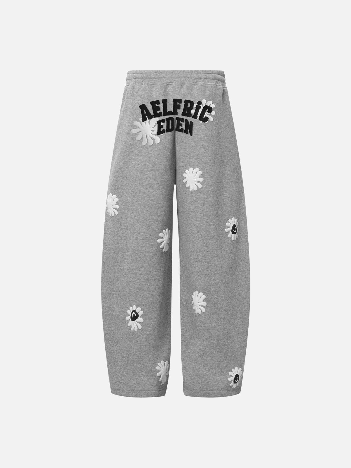 Pantalon de survêtement ample à motif floral Aelfric Eden