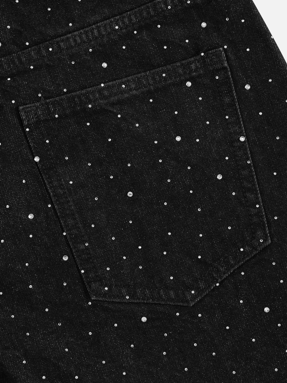Jean baggy Aelfric Eden à strass et étoiles
