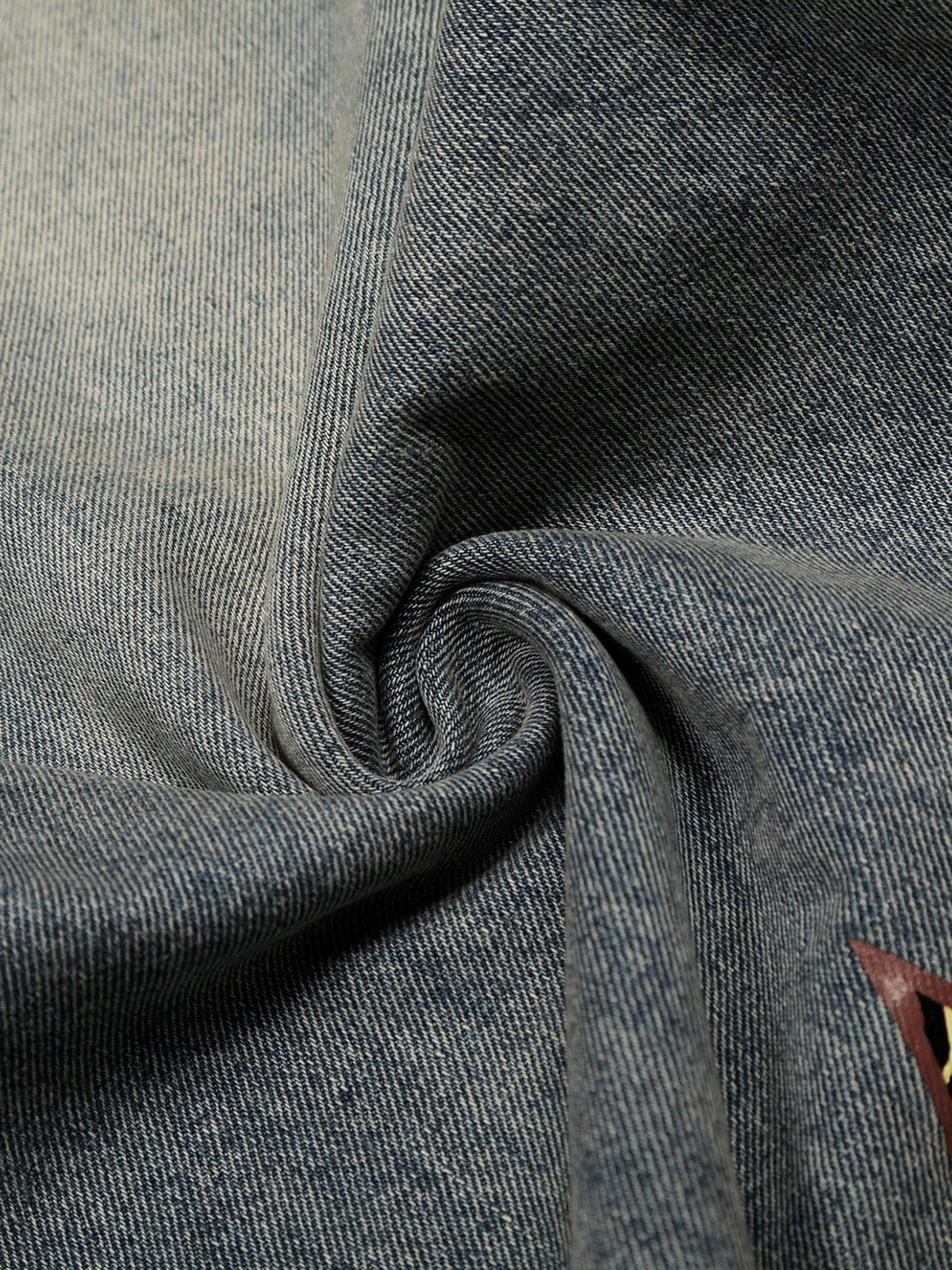 Pantalones vaqueros holgados Aelfric Eden con panel de leopardo y estrellas