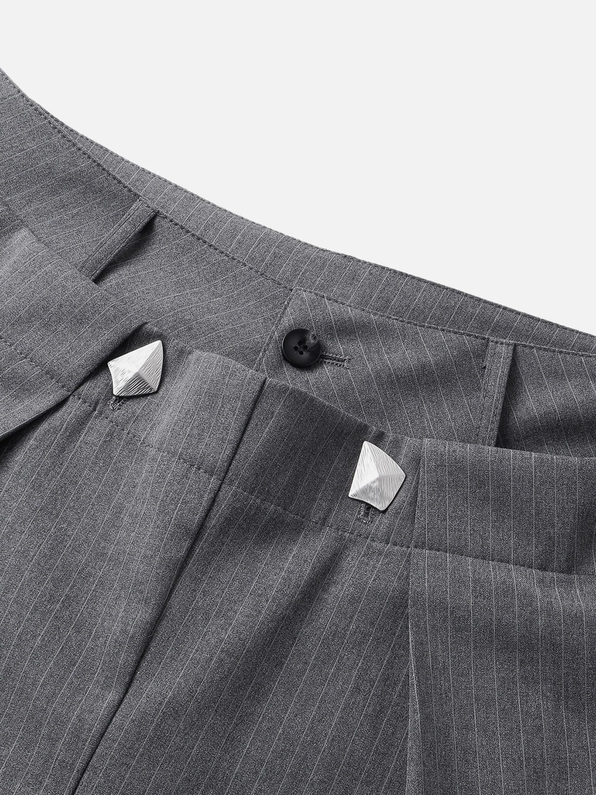 Pantalon ample plissé à double taille Aelfric Eden